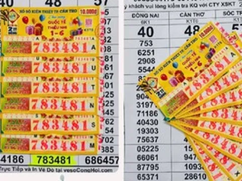 Chiều 4-6, lộ diện nhiều người trúng 3 giải độc đắc xổ số miền Nam