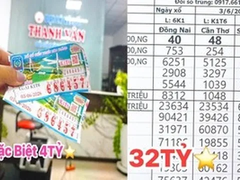 Xổ số miền Nam: Sáng 4-6, giải độc đắc đài Sóc Trăng lập “cú đúp” tại Vĩnh Long