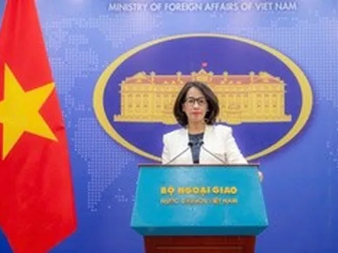 Đề nghị các nước tôn trọng chủ quyền của Việt Nam đối với quần đảo Hoàng Sa