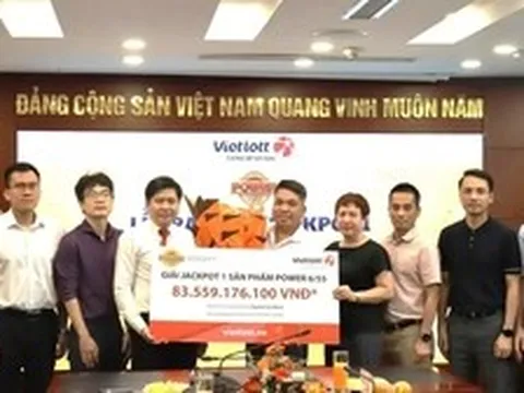 Người trúng Vietlott hơn 83 tỷ đồng không đeo mặt nạ
