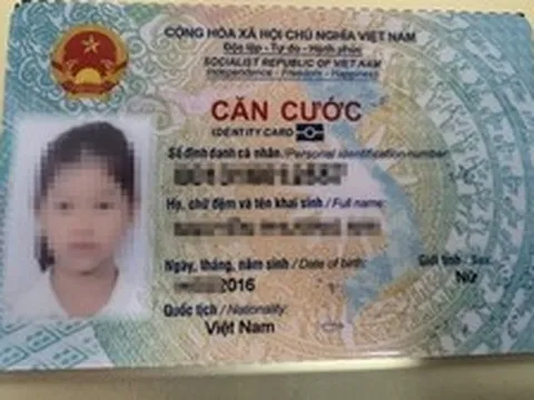 Công an cảnh báo quan trọng liên quan đến thẻ căn cước