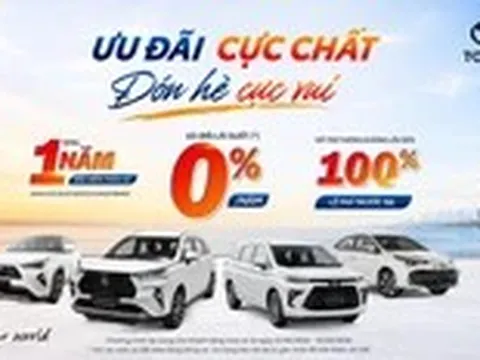 Veloz Cross, Yaris Cross cùng dàn xe Toyota ưu đãi mùa du lịch hè