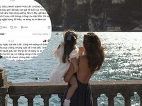 Bà mẹ gây náo động cõi mạng hôm nay: Dạy con "nhất định phải lấy chồng giàu" vì "kể cả ly hôn cũng sướng"