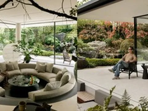 100 triệu người “mắc kẹt” trong căn villa 1.600m² ở ngoại ô của CEO công ty thiết kế nội thất