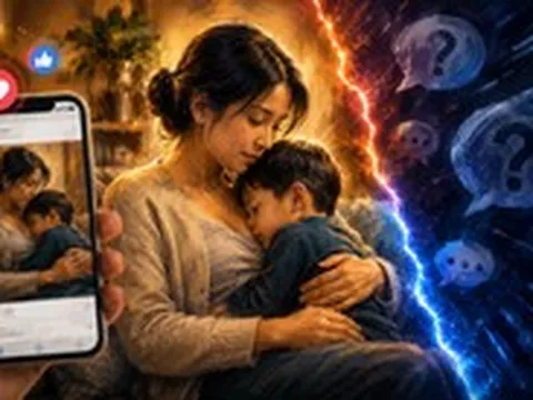 Tranh luận: Trẻ bú sữa mẹ kéo dài từ 3 đến 7 tuổi, còn 'khoe' ảnh lên mạng