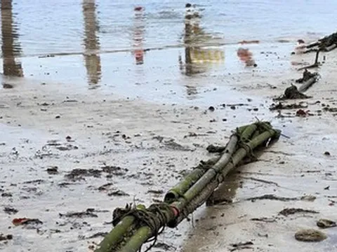 Đã tìm ra chủ nhân đường ống 'lạ' xuất hiện ở biển Nha Trang
