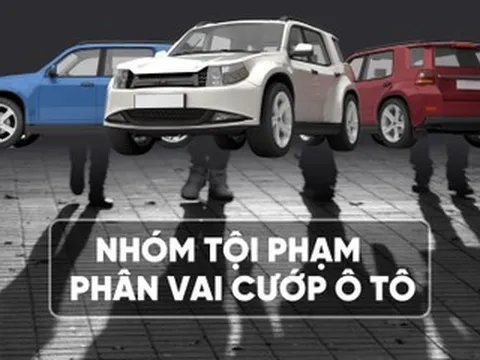 Nhóm tội phạm phân vai như phim hành động, liên tiếp gây ra hai vụ cướp ô tô