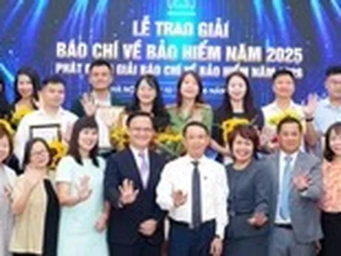 Báo Tuổi Trẻ đoạt giải B Giải báo chí về bảo hiểm