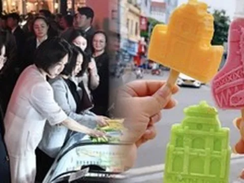 Việt Nam có 1 hàng kem bình dân đón Tổng thống Hàn Quốc, sản xuất tới 1 triệu lít/năm, nằm ngay báu vật của Hà Nội