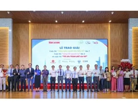 Báo Người Lao Động trao giải 3 cuộc thi viết: Lan tỏa nhiều giá trị, ý nghĩa