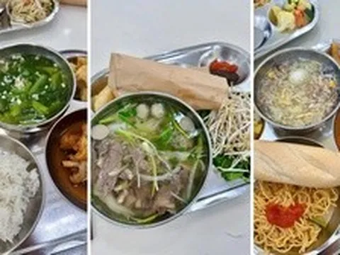 Bữa cơm bán trú 1 trường học ở Hà Nội khiến phụ huynh cũng mê tít: Cho người lớn đăng ký ăn cùng được không?