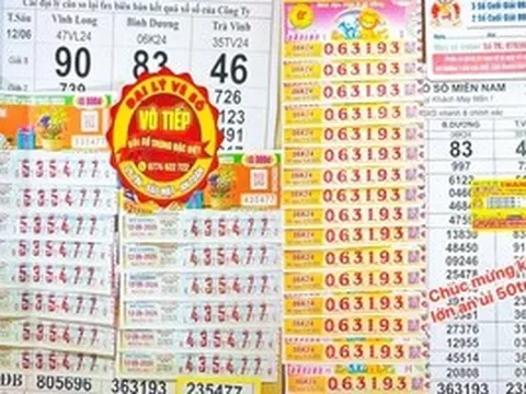 Nhiều người trúng 2 giải độc đắc và 2 giải an ủi xổ số miền Nam