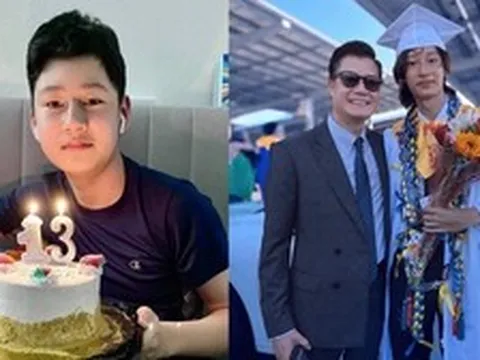 Con trai ca sĩ Quang Dũng: Cao 1m9, tốt nghiệp trường danh tiếng ở Mỹ