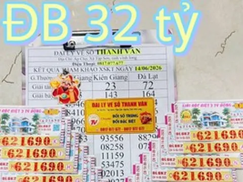 Một nam cán bộ hưu trí trúng 32 tỉ đồng xổ số miền Nam