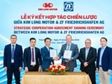 Kim Long motor Huế hợp tác tập đoàn Đức cùng đưa ô tô Việt Nam ra toàn cầu