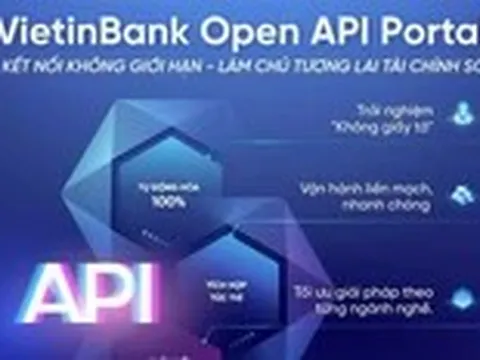 VietinBank ra mắt Open API Portal phiên bản mới cho doanh nghiệp