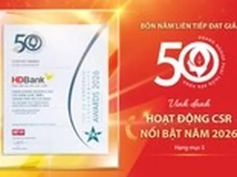 HDBank: Tăng trưởng ấn tượng song hành cùng trách nhiệm cộng đồng