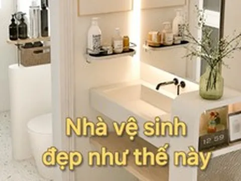 Vợ tôi nhất quyết chuyển chậu rửa mặt ra ngoài phòng tắm, đến khi dọn vào ở mới thấy đây là quyết định sáng suốt nhất khi làm nhà