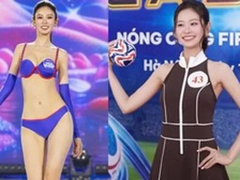 Mỹ nhân 'Nóng cùng FIFA World Cup' là top 10 Miss World Vietnam, học vấn nổi bật