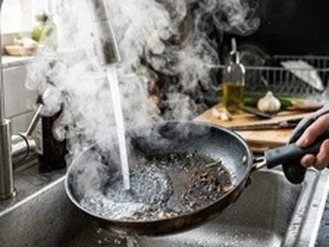 5 thói quen khiến chảo chống dính nhanh hỏng