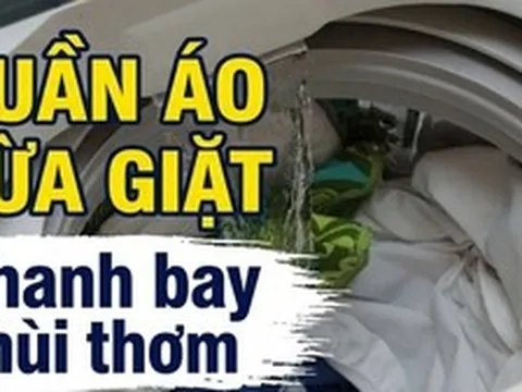 Vì sao quần áo mới giặt xong lại nhanh bay mùi thơm?
