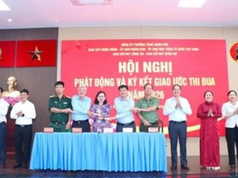 Phường Tăng Nhơn Phú phát động thi đua cao điểm chào mừng 50 năm Thành phố mang tên Bác