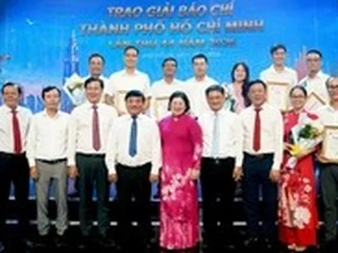 Báo Tuổi Trẻ đạt 10 giải báo chí TP.HCM năm 2026