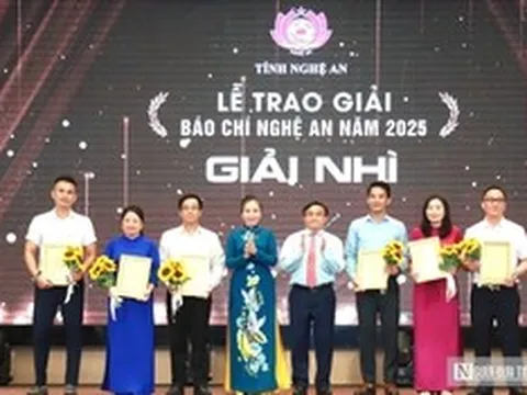Đời sống & Pháp luật giành giải Nhì, Giải báo chí tỉnh Nghệ An 2026
