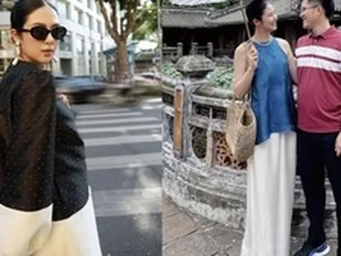 Hoa hậu Việt lấy chồng làm Bộ Ngoại giao, chuyện tình bắt đầu ở Ai Cập
