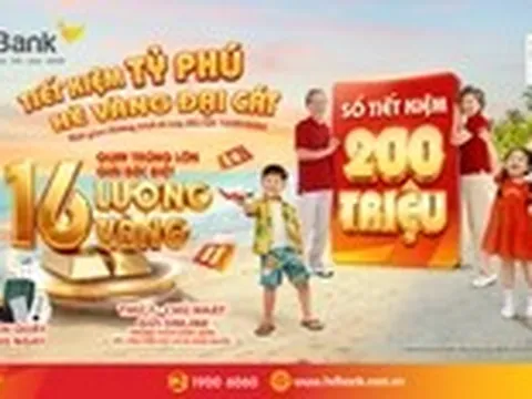 Hàng chục khách hàng HDBank trúng thưởng sổ tiết kiệm 'trăm triệu' và chuyến du lịch Hàn Quốc