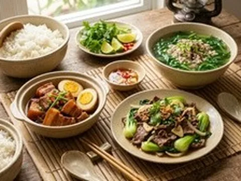 1001 món ngon mỗi ngày, gợi ý thực đơn hấp dẫn cho cả gia đình