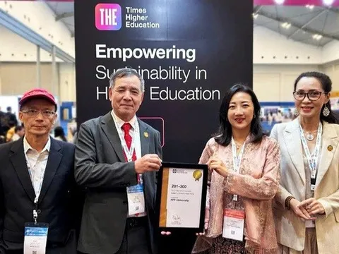 Đại học FPT vào Top 300 trường có tác động phát triển bền vững hàng đầu thế giới
