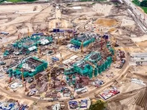 Diện mạo sân vận động Hùng Vương 135.000 chỗ ngồi sau nửa năm thi công thần tốc