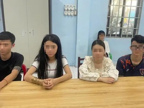 Bắt nhóm thanh thiếu niên đập phá xe bán tải trên đường phố TPHCM