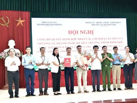 Hải Phòng: Triển khai mô hình điểm tư vấn pháp luật miễn phí tại phường Lê Thanh Nghị