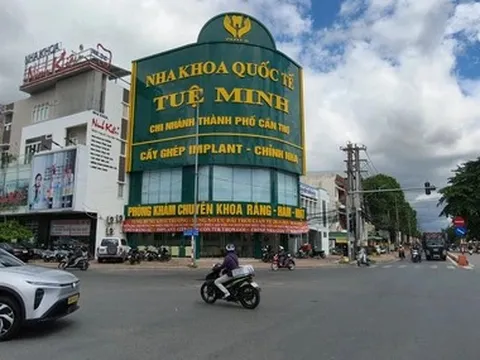 Cần Thơ kiểm tra Nha khoa Tuệ Minh, phát hiện không giấy phép, nhân viên không chứng chỉ
