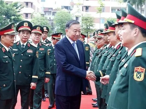 Tổng Bí thư, Chủ tịch nước Tô Lâm dự lễ kỷ niệm 80 năm Bộ đội Pháo binh - Tên lửa