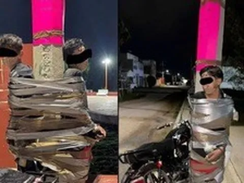 Tự bắt trộm rồi trói vào cột đèn, 'hiệp sỹ Batman' bị cảnh sát truy bắt