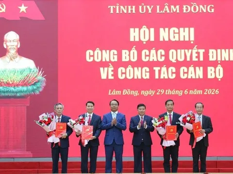 Lâm Đồng điều động và bổ nhiệm nhiều cán bộ chủ chốt