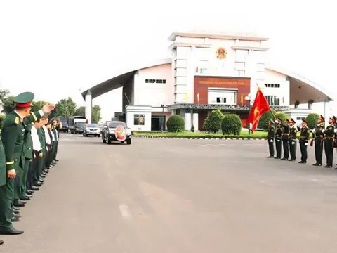 Trang trọng lễ đón 62 hài cốt liệt sĩ trở về đất mẹ sau 105 ngày tìm kiếm tại Campuchia