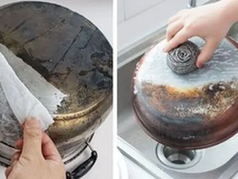 3 mẹo cọ xoong nồi cháy đen cực hiệu quả cho mọi nhà
