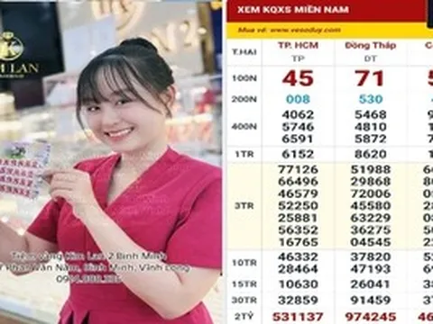 Tiệm vàng quen thuộc hé lộ khách trúng độc đắc xổ số miền Nam