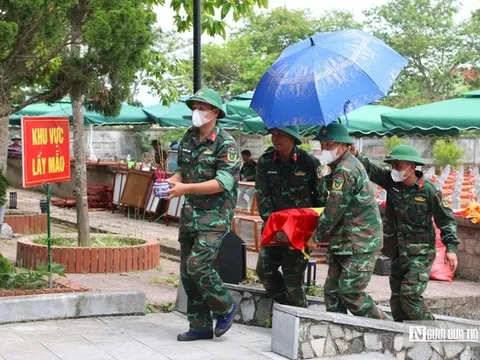 Nghệ An chạy đua thời gian trong 40 ngày để lấy mẫu hơn 1.300 hài cốt liệt sĩ