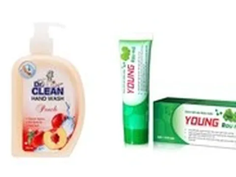 Bộ Y tế thu hồi hai lô mỹ phẩm Dr. Clean, Young Rau Má trên toàn quốc