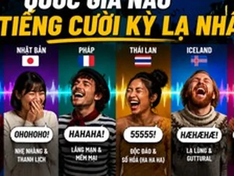 Quốc gia nào có tiếng cười kỳ lạ nhất?