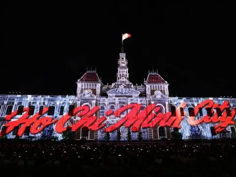 Đại tiệc ánh sáng 3D Mapping tại Tp.Hồ Chí Minh