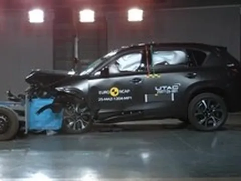 Mazda CX-5 đời mới lập kỷ lục về khả năng bảo vệ an toàn cho người ngoài xe