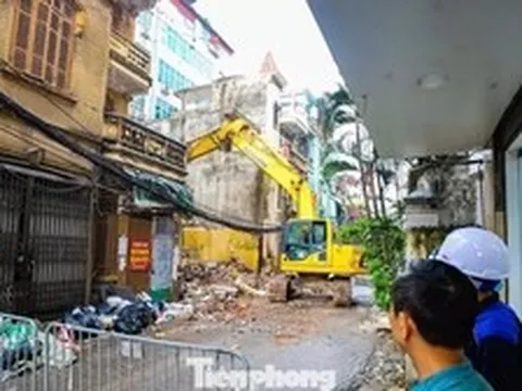 Ngõ 'đau khổ' ở Hà Nội bước vào giai đoạn giải phóng mặt bằng