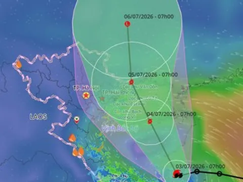 Bão số 1 Maysak đổi hướng, Đông Bắc Bộ sắp hứng mưa rất to