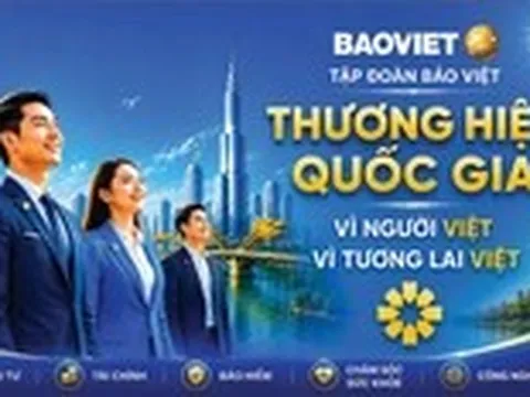 Bảo Việt dẫn đầu Top 10 thương hiệu mạnh nhất Việt Nam